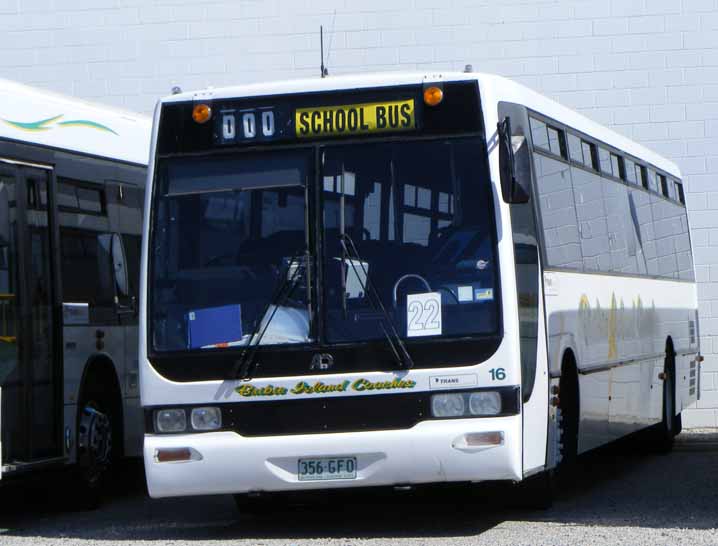 Bribie Island Coaches Hino RG197K Austral Denning Starliner 16